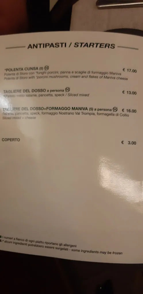 Menu_MANIVA DOSSO ALTO ALBERGO RISTORANTE BAR_Dosso-Ville_image_3