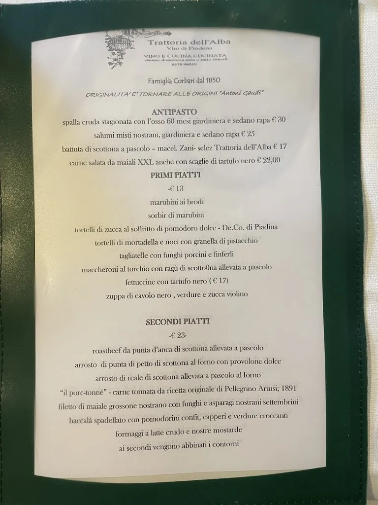 Menu_Trattoria Dell'Alba_Drizzona_image_3