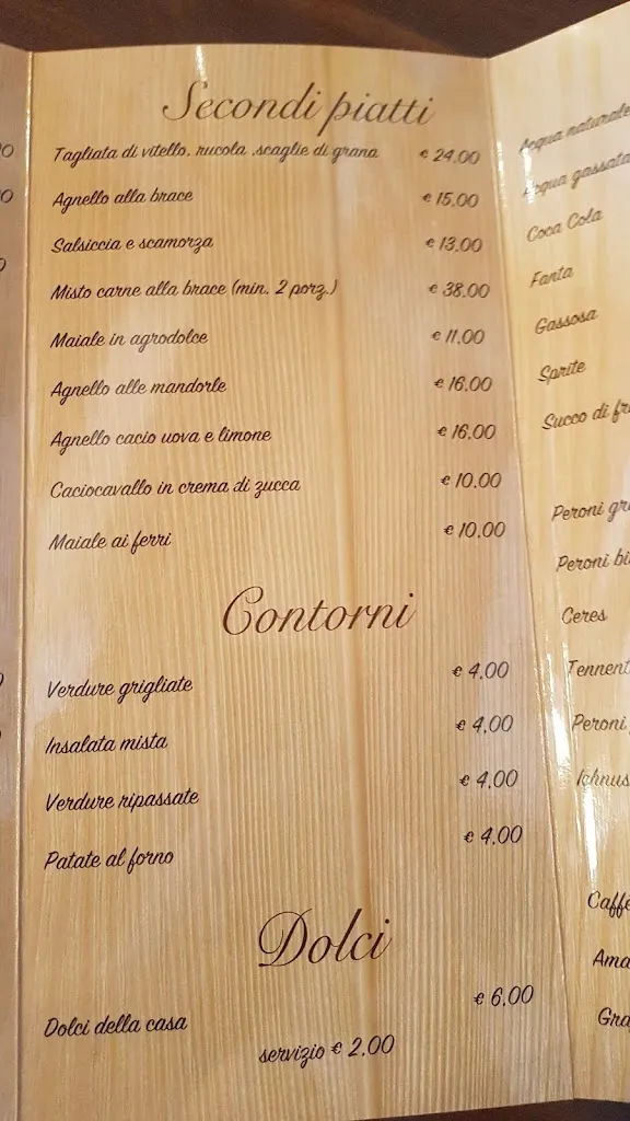 Menu_Ristoro La Foce_Alfedena_image_1
