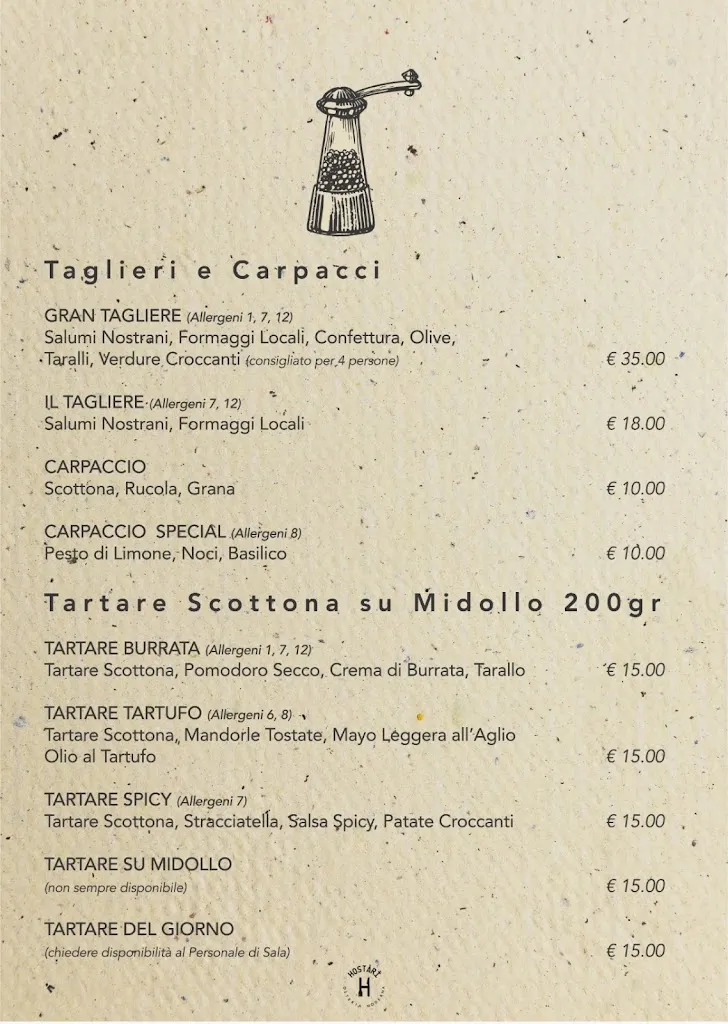 Menu_Hostàrì - Osteria Moderna_Altamura_image_4