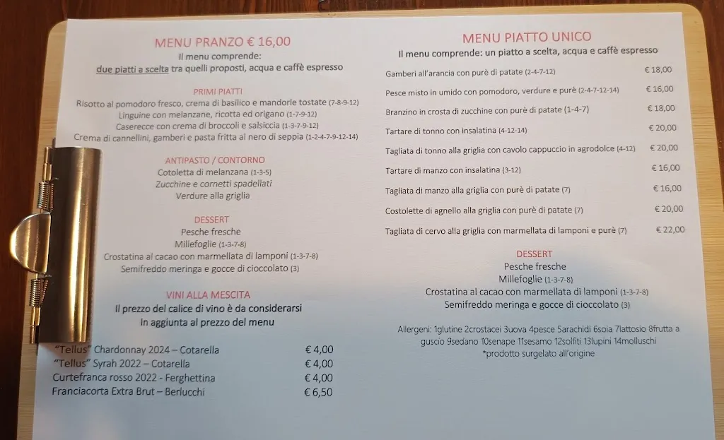 Menu_Osteria San Clemente_Erbusco_image_1
