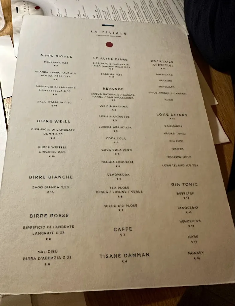 Menu_La Filiale_Erbusco_image_1