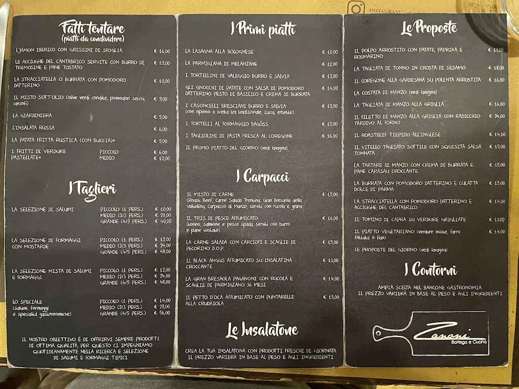 Menu_Ristorante Zanoni Bottega & Cucina Desenzano del Garda_Desenzano del Garda_image_3