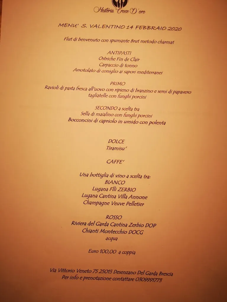 Menu_Hosteria Croce D'Oro_Desenzano del Garda_image_3