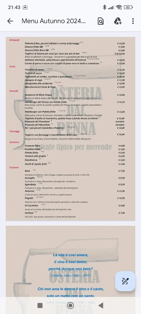 Menu_Osteria dal Penna_Desenzano del Garda_image_3