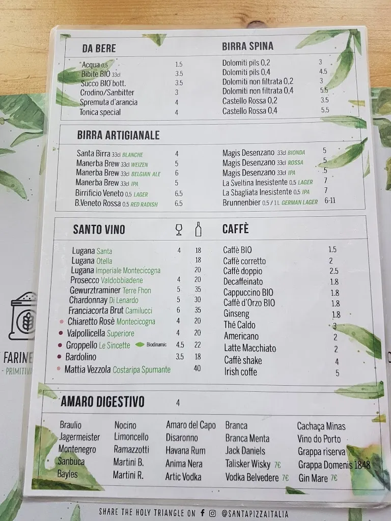 Menu_Santa Pizza | Pizzeria Gourmet Ristorante Vista Lago_Desenzano del Garda_image_4