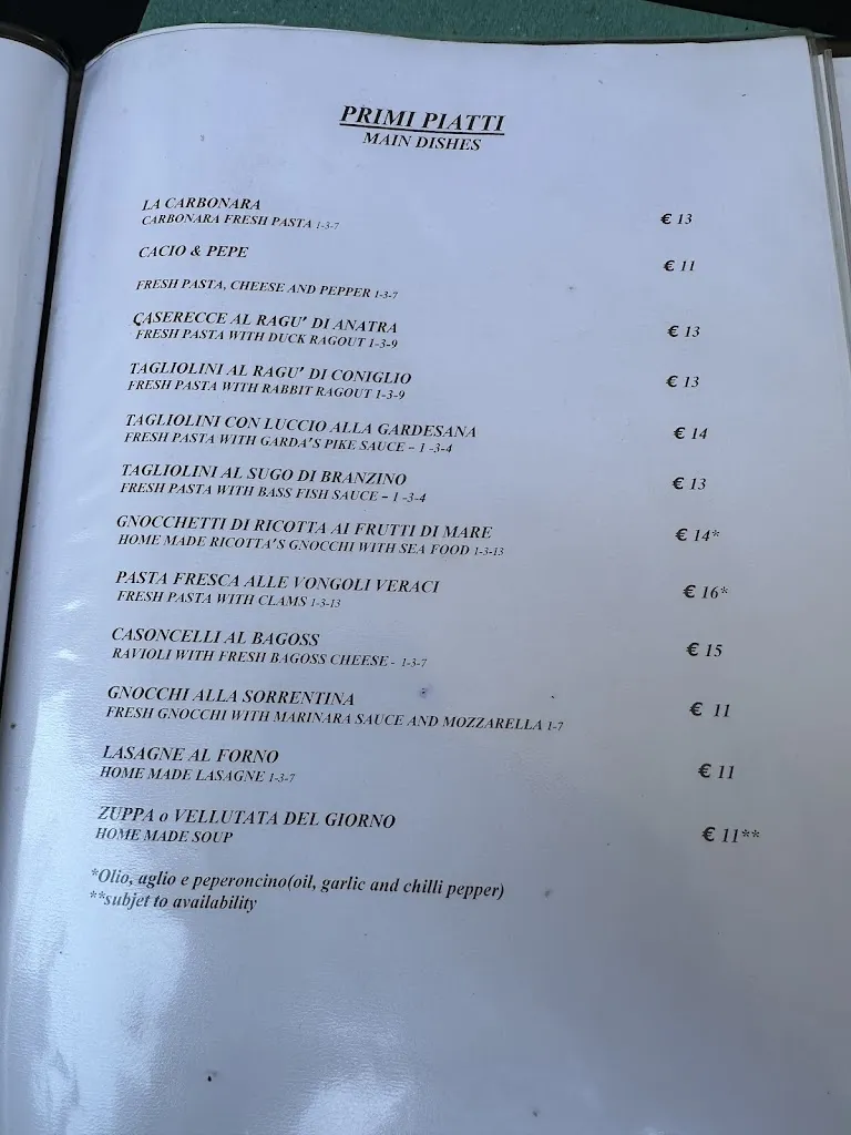 Menu_Ristorante La Locanda Bistrò con cucina e Pizzeria_Desenzano del Garda_image_1