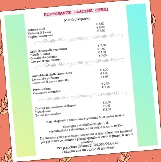 Menu_Ristorante Cascina Cerri_Fiesse_image_2