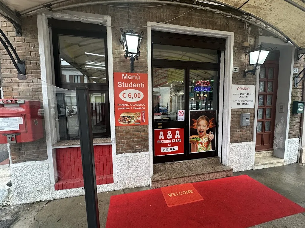 A&A Pizzeria kebab restaurant in Felonica
