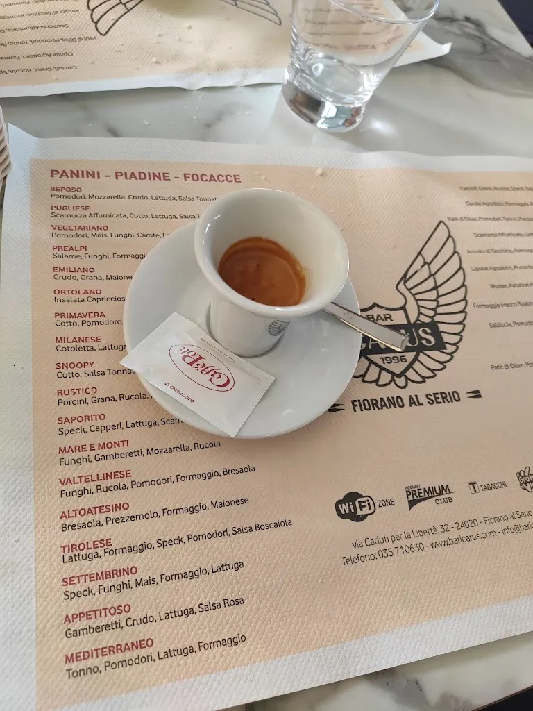 Menu_Bar Icarus_Fiorano al Serio_image_7