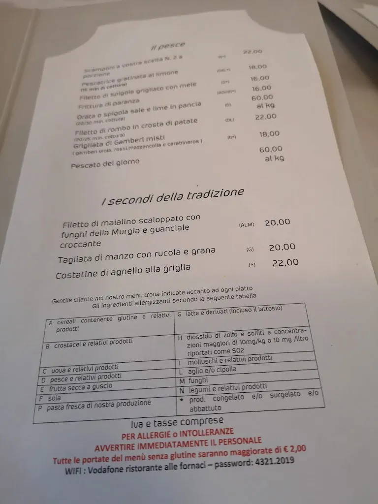 Menu_Ristorante Alle Fornaci_Fornaci_image_1
