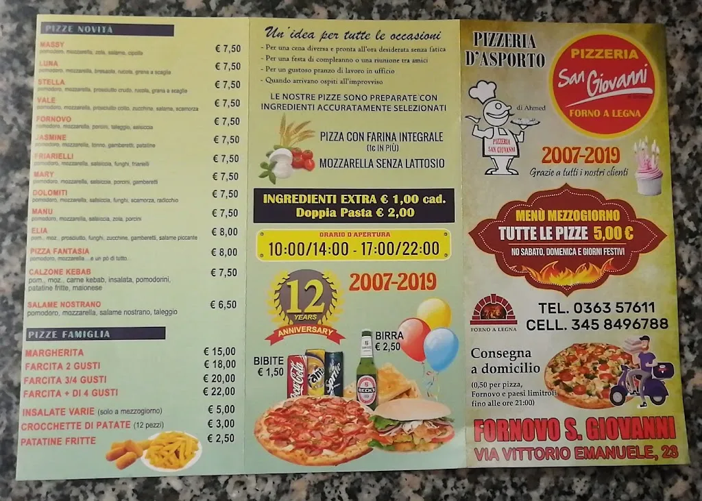 Menu_Pizzeria San Giovanni_Fornovo San Giovanni_immagine_2