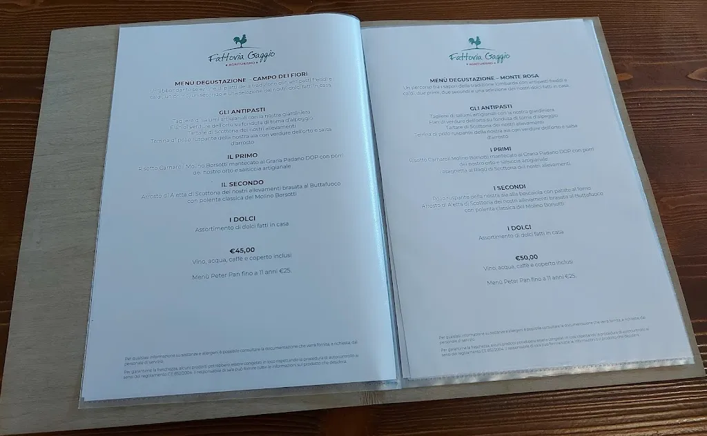 Menu_Gaggio Farm - Agricultural Society_Galliate Lombardo_image_2