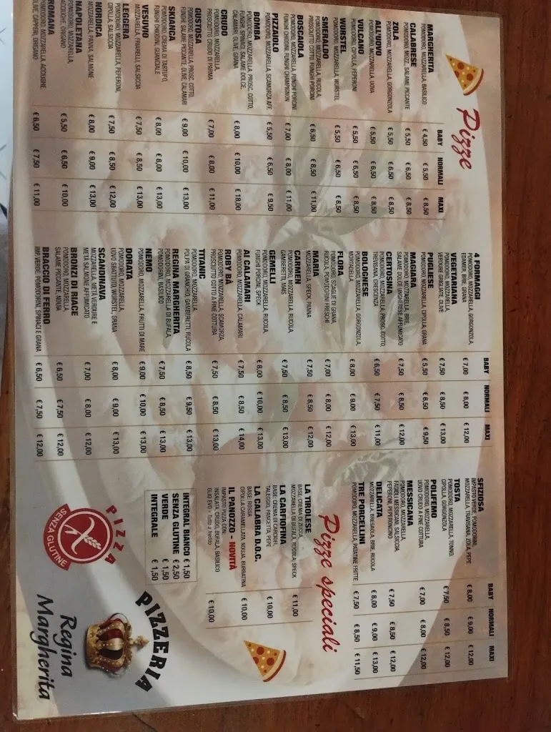 Menu_Pizzeria Regina Margherita_Gambolò_immagine_1