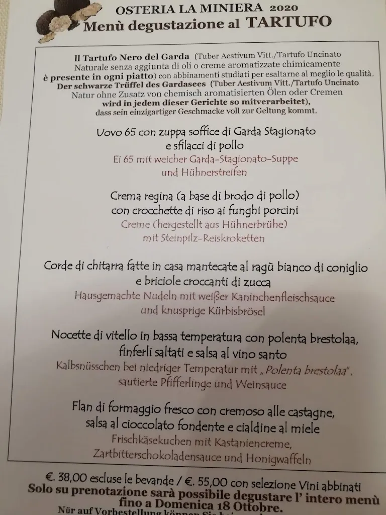 Menu_Osteria La Miniera_Gardola_image_2