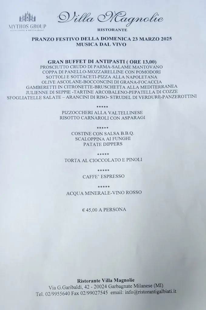 Menu_Villa Magnolie_Garbagnate_image_1