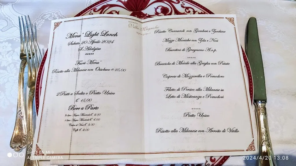 Menu_Villa Magnolie_Garbagnate_image_3