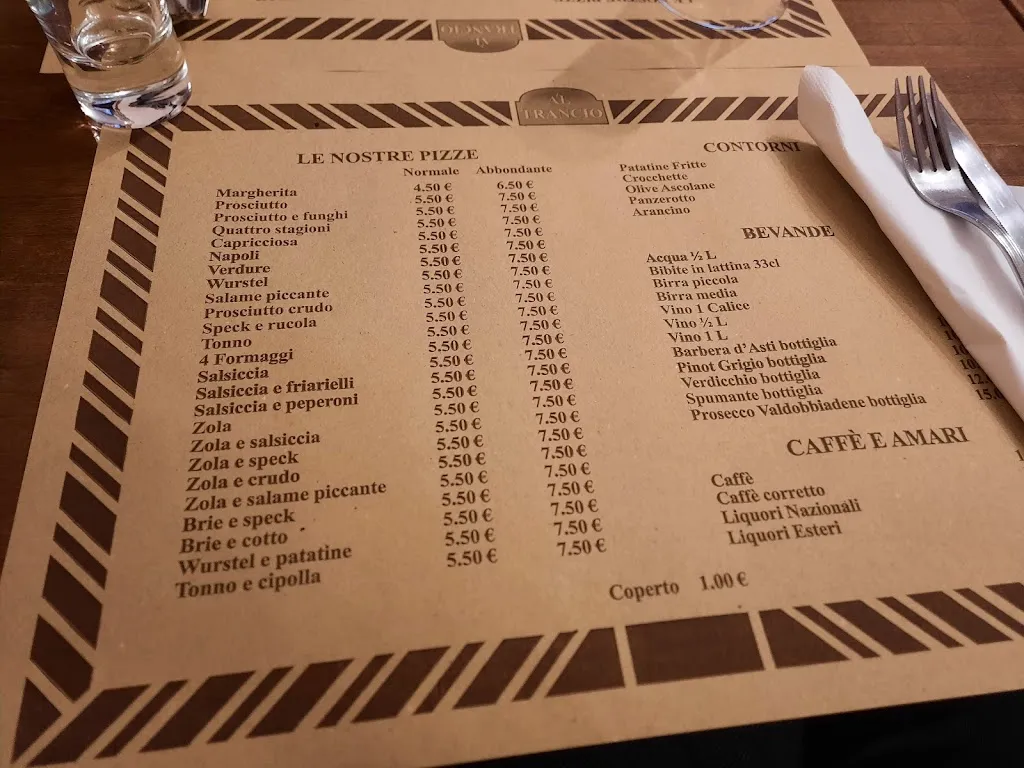 Menu_Al Trancio_Garbagnate_image_1
