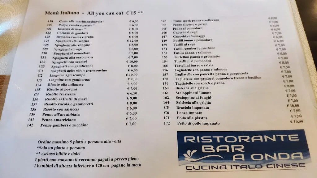 Menu_Ristorante Bar A Onda_Garbagnate_image_1