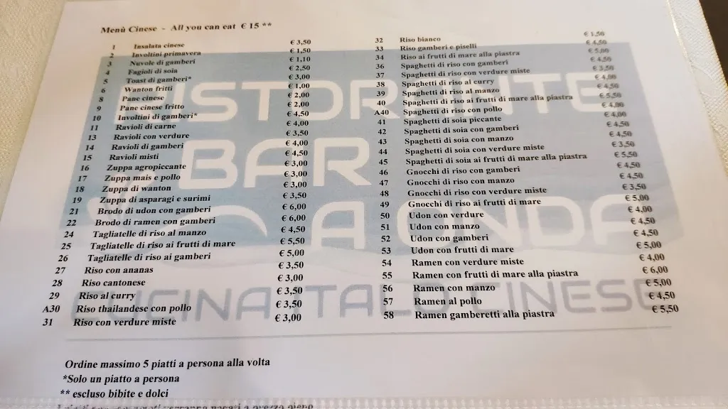 Menu_Ristorante Bar A Onda_Garbagnate_image_2