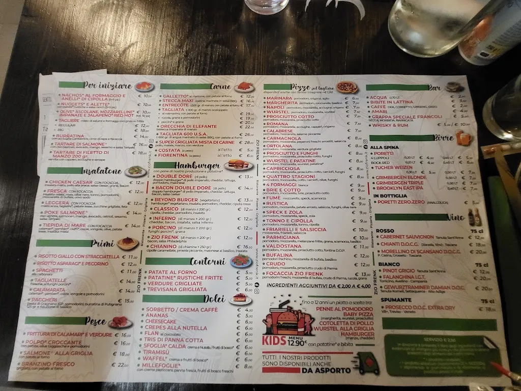 Menu_Zio Frenk - dalla pizza alla brace_Garbagnate_image_4