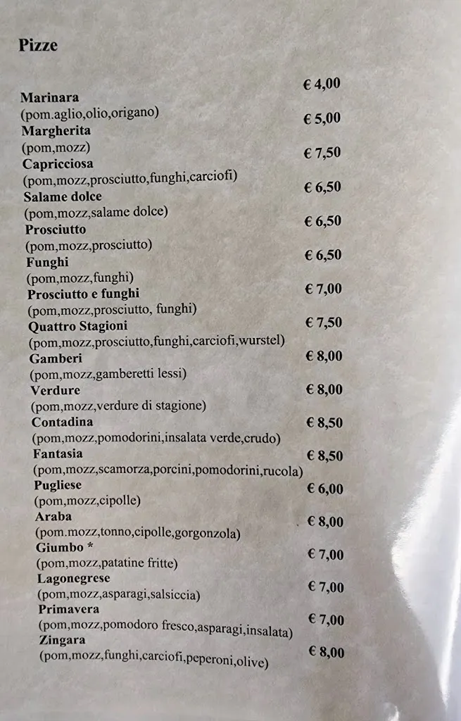 Menu_Pizzeria Le Caravelle_Gardone Val Trompia_image_1