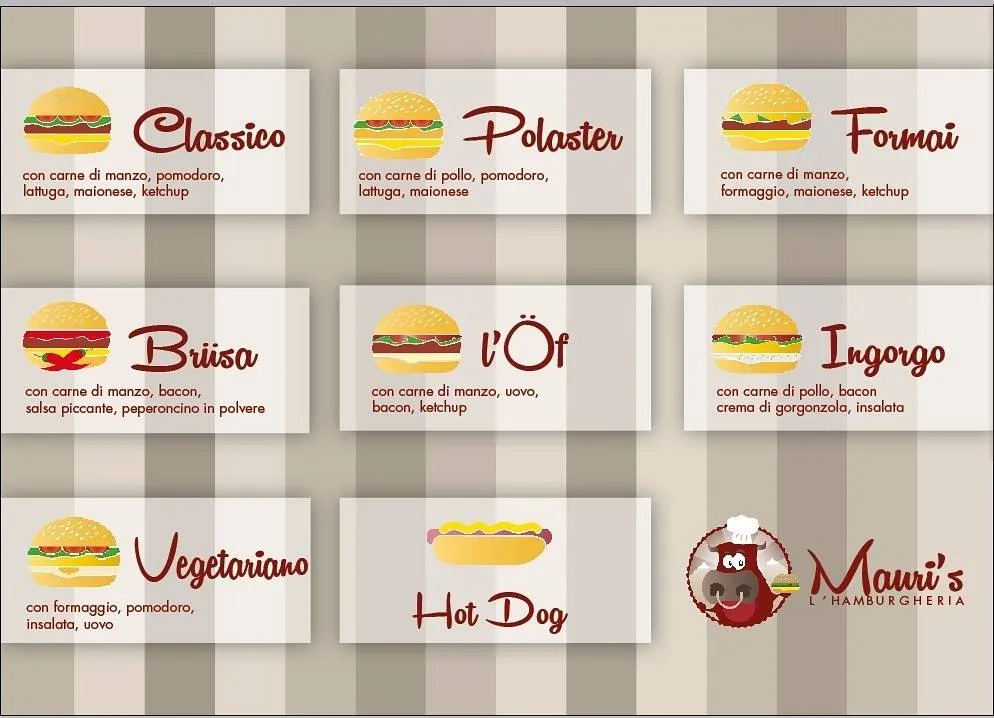 Menu_Mauri's l'hamburgheria Gardone_Gardone Val Trompia_immagine_3