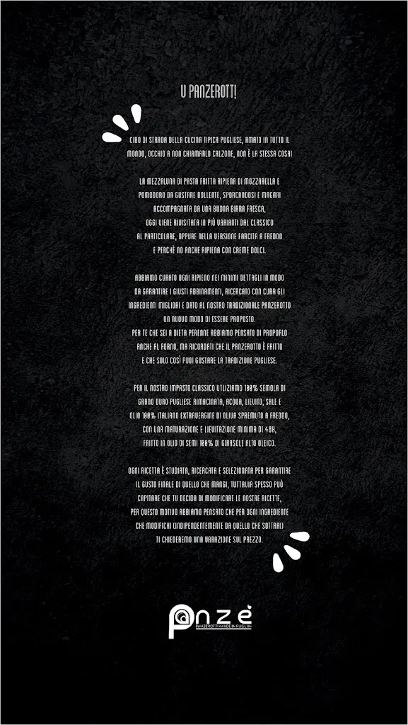 Menu_Panzerotteria Panzè_Altamura_image_3