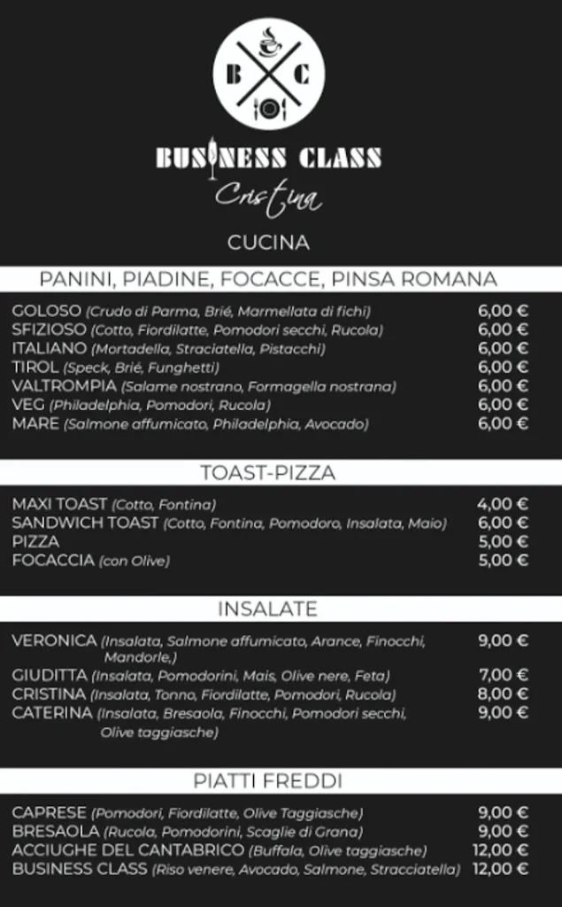 Menu_Business Class_Gardone Val Trompia_image_1