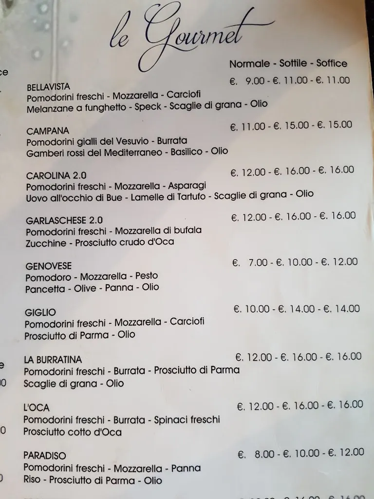 Menu_Pizzeria Marechiaro Garlasco_Garlasco_image_1