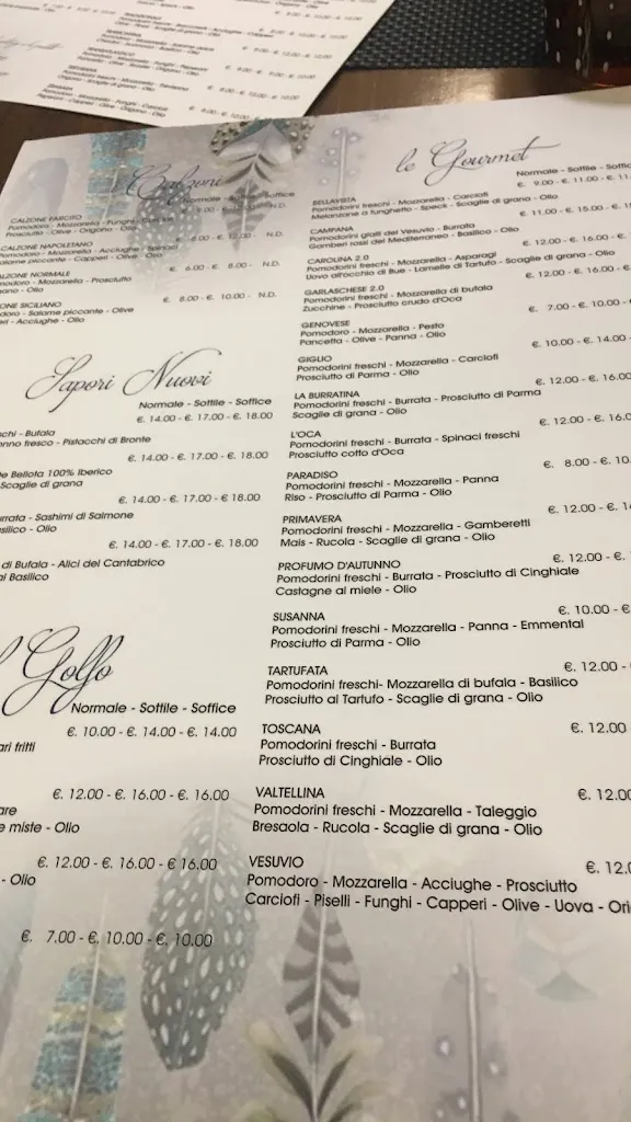 Menu_Pizzeria Marechiaro Garlasco_Garlasco_image_4