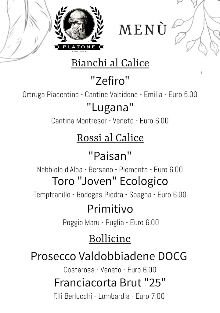 Menu_Platone Wine & Beer_Garlasco_image_3