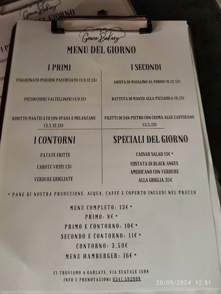 Menu_Grace Bakery_Garlate_image_1