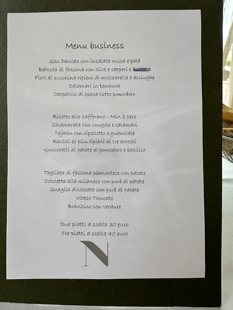 Menu_Nicolin Restaurant and Hotel_Garlate_image_1