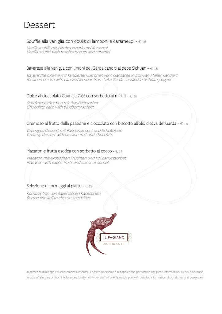 Menu_Il Fagiano - Grand Hotel Fasano_Gardone Riviera_image_3
