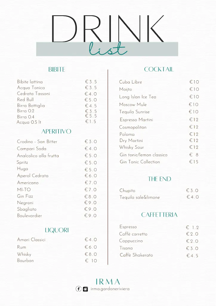 Menu_IRMA - ristorante per aperitivo e apericena_Gardone Riviera_image_2