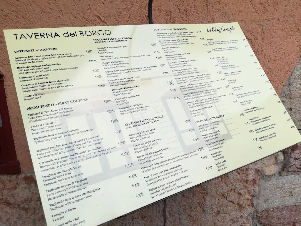 Menu_Ristorante La Taverna del Borgo - Gardone Riviera _Gardone Riviera_image_1