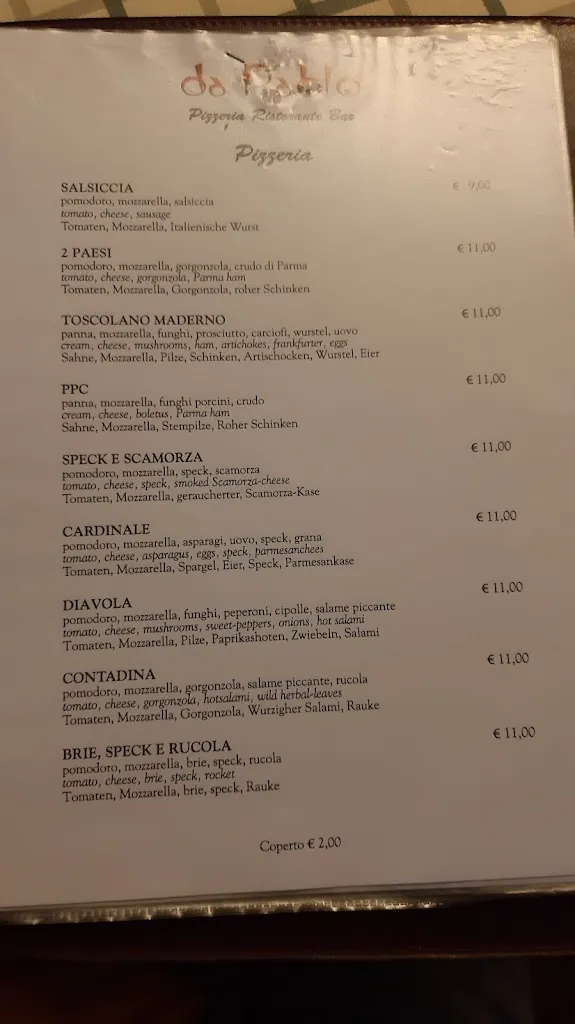 Menu_Da Pablo - Di Singh Satnam E C._Gardone Riviera_image_4
