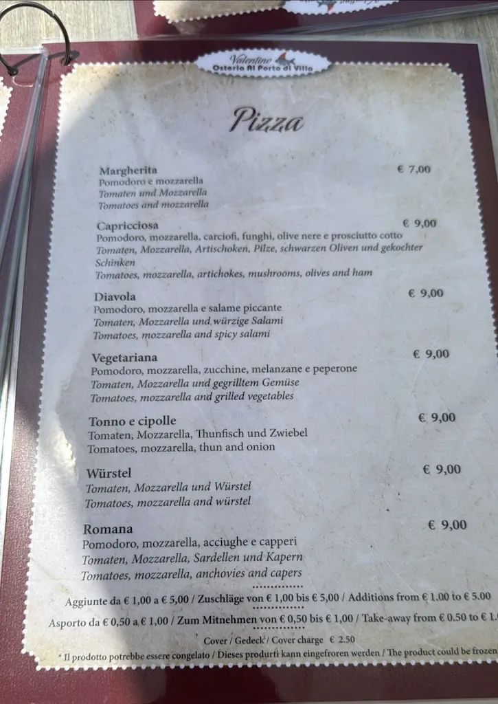 Menu_Bar Osteria al Porto di Villa_Gargnano_image_1