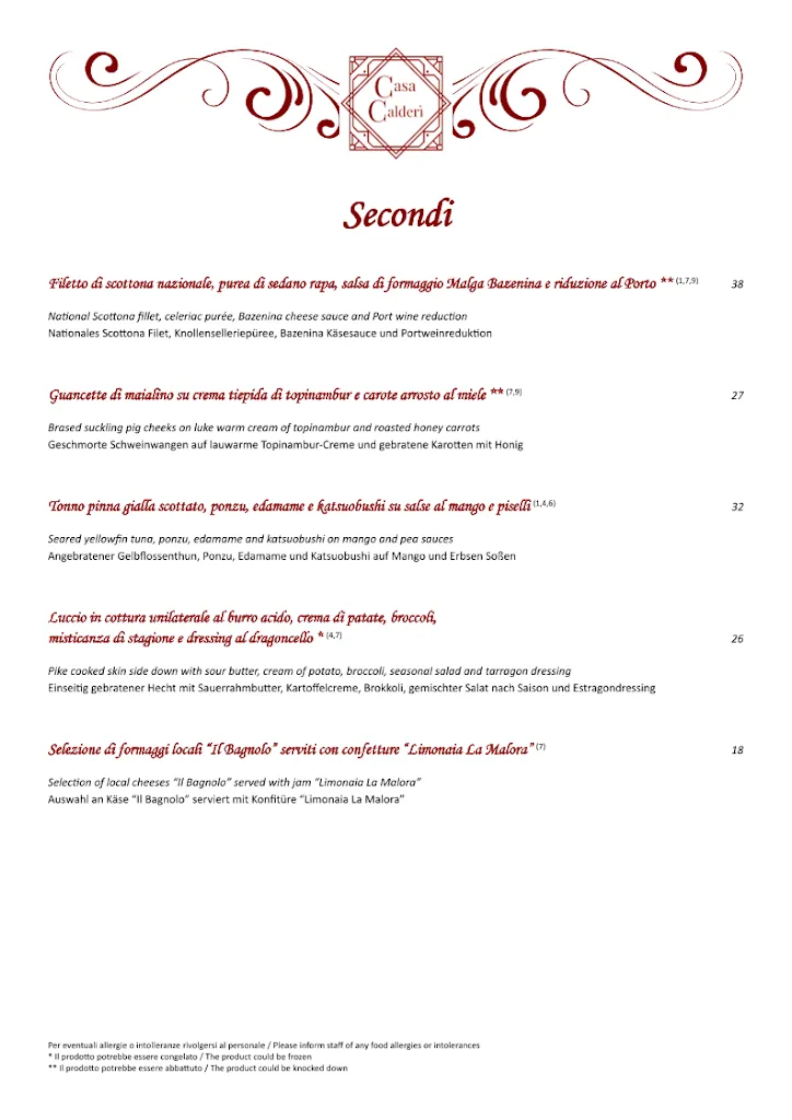 Menu_Casa Calderì restaurant_Gargnano_image_3