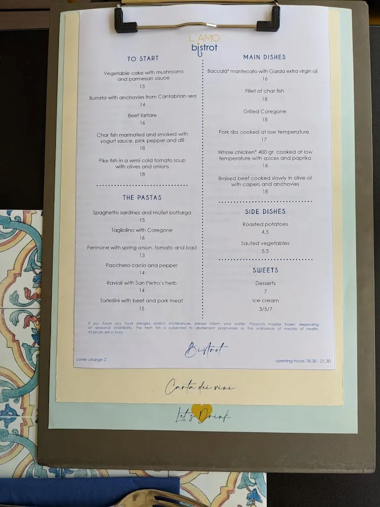 Menu_L'Amo Bistrot_Gargnano_image_1