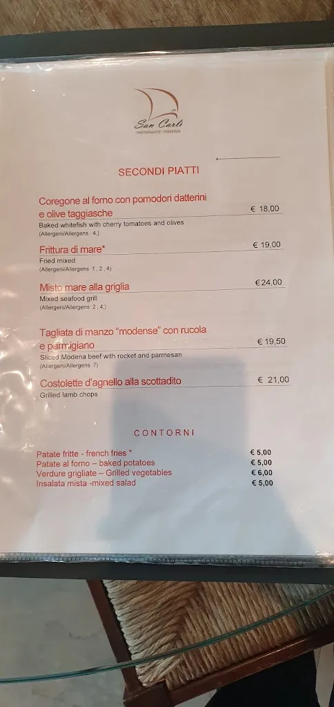 Menu_Bar Ristorante Pizzeria San Carlì_Gargnano_image_4