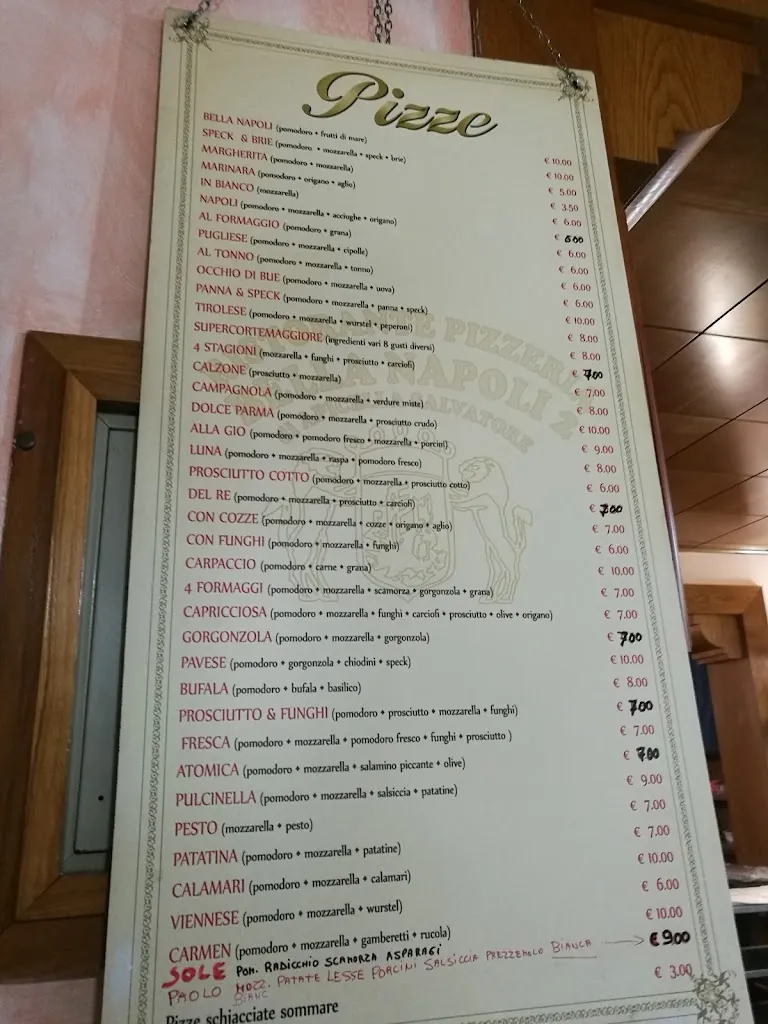 Menu_Pizzeria Ristorante Bella Napoli 2_Gerenzago_image_1