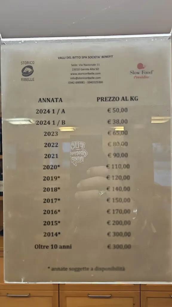 Menu_Centro del Bitto Storico Ribelle_Gerola Alta_immagine_1