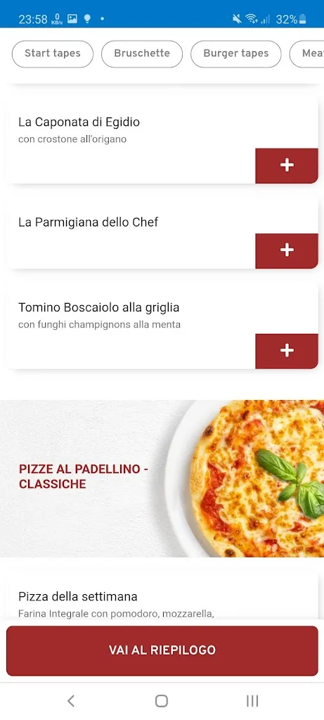 Menu_Tape Italian Taste_Gerenzano_image_3