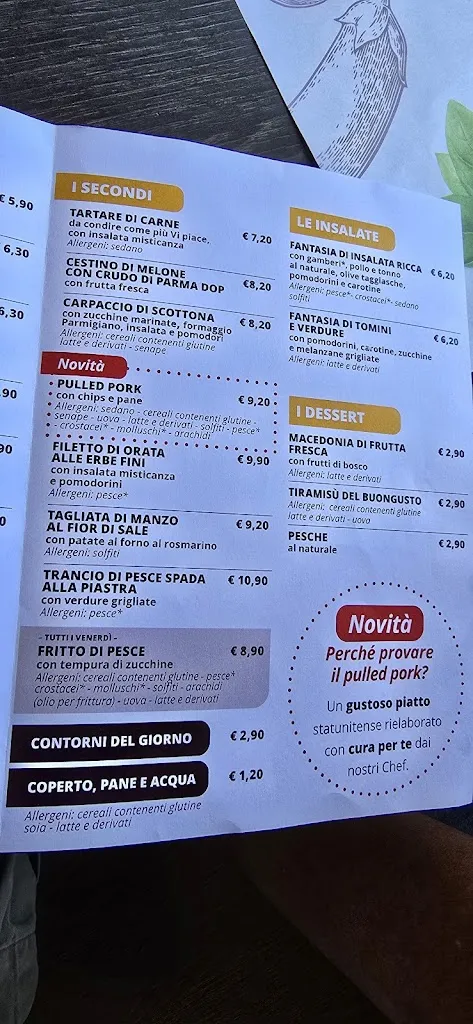 Menu_Buongusto Tigros c/o Supermercato Tigros - Gerenzano _Gerenzano_image_1