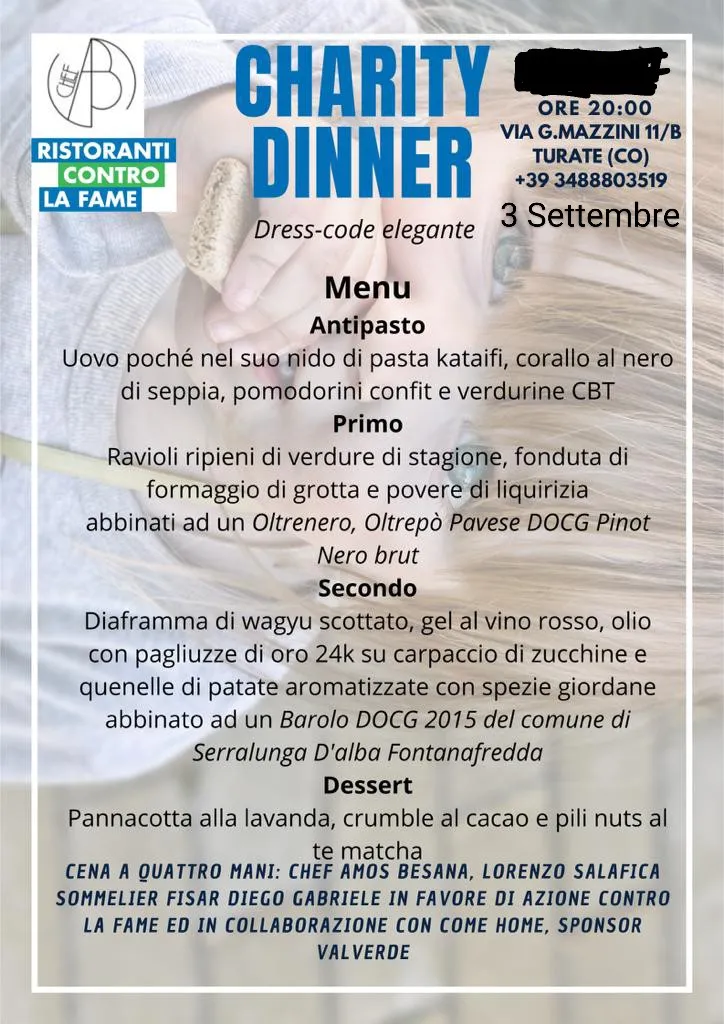 Menü_Abchefperpassione Home Restaurant_Gerenzano_Bild_1