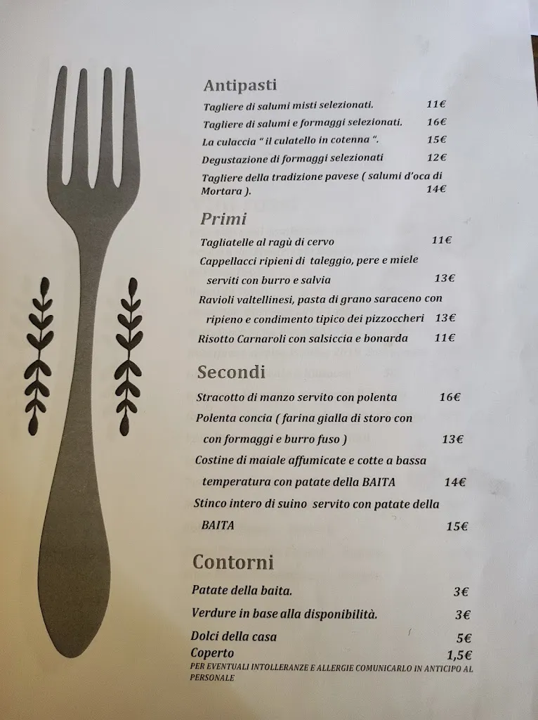Menu_LA BAITA DEL MEDIO _Giussago_image_2