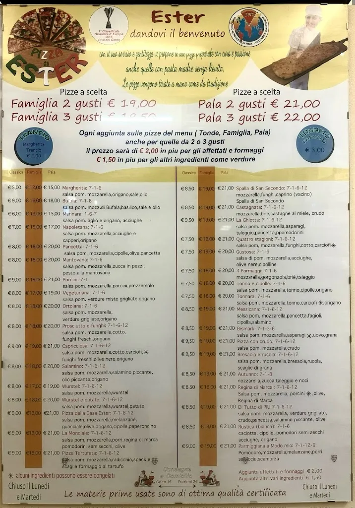Menu_Pizzeria Da Ester_Goito_image_1