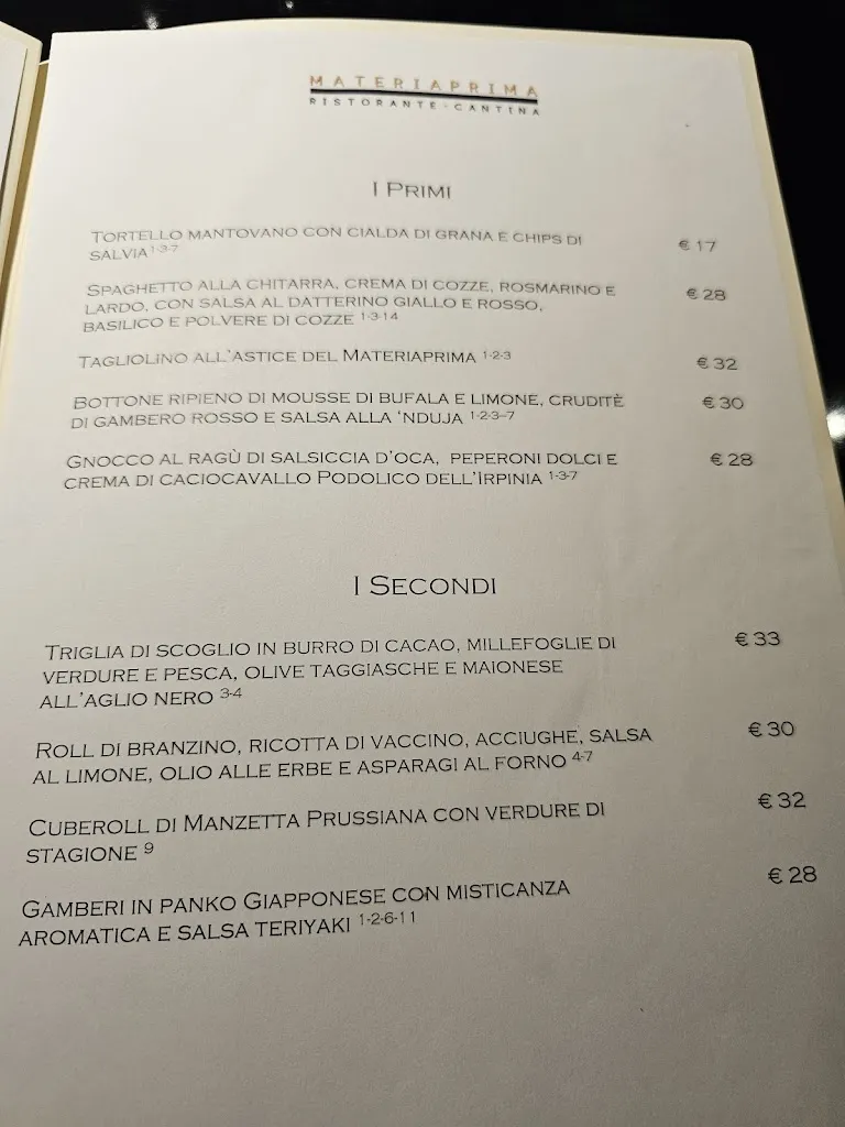 Menu_Ristorante Materiaprima Mantova_Goito_image_1